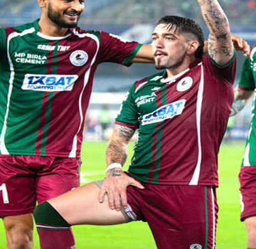 Mohun Bagan move to second in standings after thumping win over NEUFC in ISL