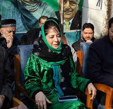 PDP Prez Mehbooba Mufti accuses NC for ‘breaking’ PAGD