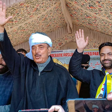 Those who were part of BJP Govt have no right to call us ‘B team’: Gh Nabi Azad in Qazigund