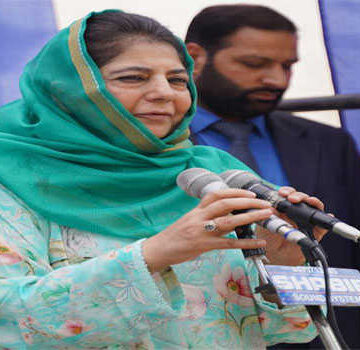 BJP feeling nervous after seeing manifesto of India Alliance: Mehbooba Mufti