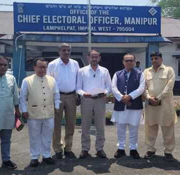 Manipur : Congress files complaint as firing takes place at meeting venue