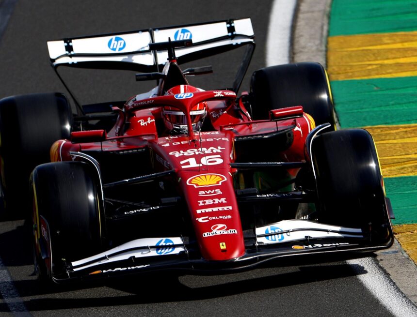 4d8f6760-009b-11f0-9efc-f5f9b2bc7027 Australian Grand Prix: Hamilton fifth in Melbourne with Leclerc fastest