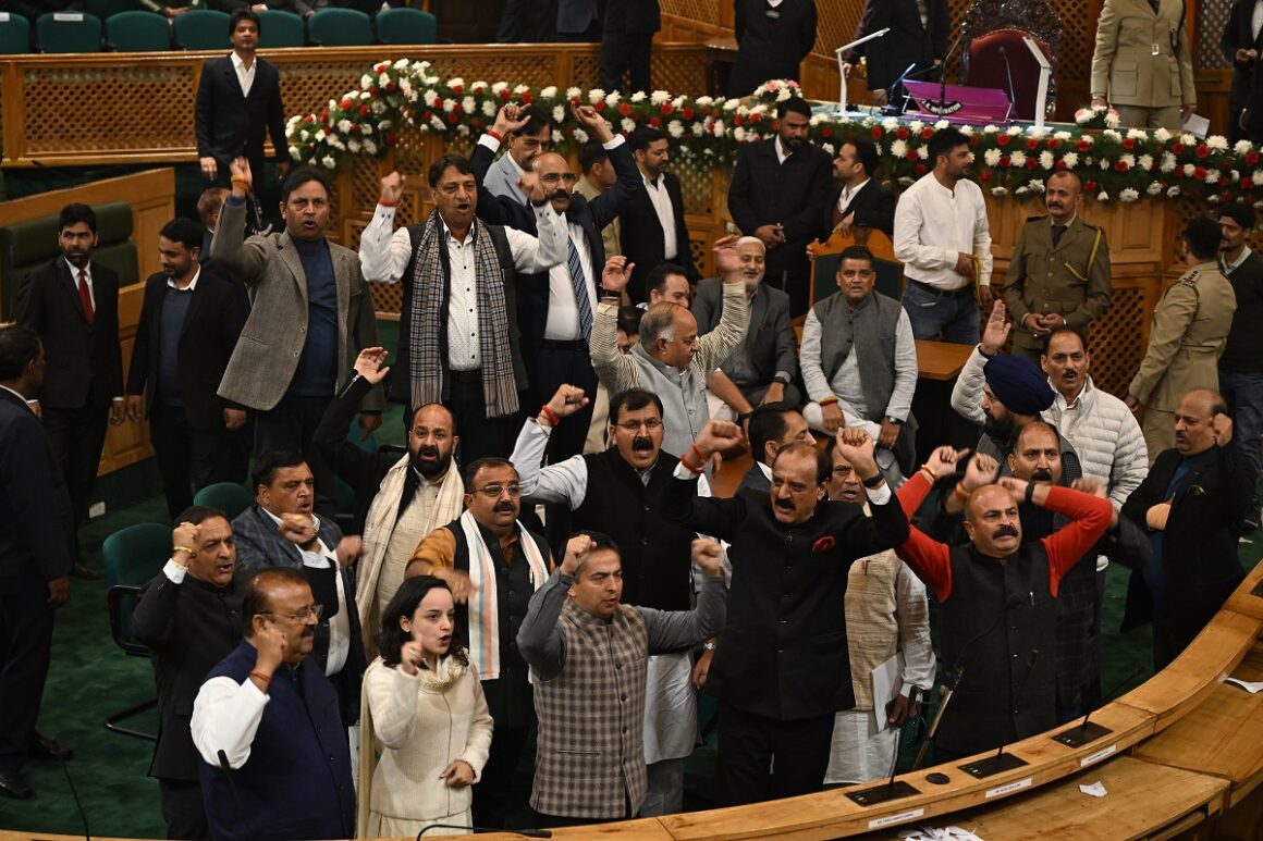 NC MLA remarks trigger ruckus in J&K Assembly, BJP MLAs seek apology