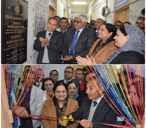 Chief Justice Inaugurates Legal Aid Clinic at Govt. Medical College Srinagar