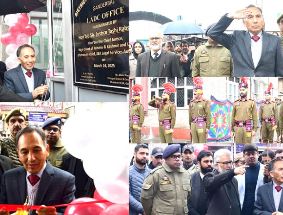 Chief Justice visits DCC Ganderbal, assesses measures concerning court management, infrastructure