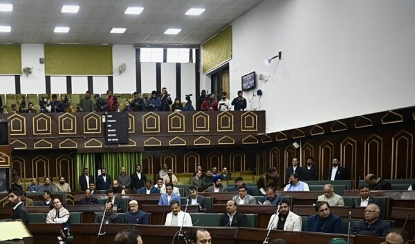 Opposition-MLAs-Assembly Uproarious Scenes Over LoP Sharma's Remarks On July 13 Martyrs Day Holiday