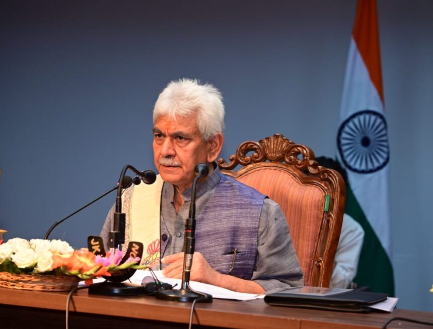 lg LG Sinha Condemns Terror Attack