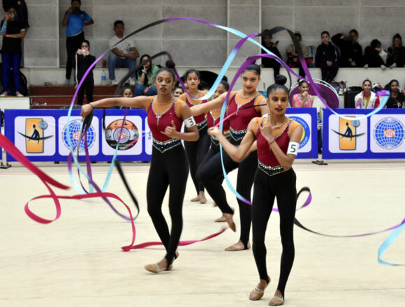 page10-5-4 J&K’s five Gymnasts selected for Int’l Rhythmic C’ship
