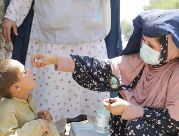 Afghanstain Afghanistan launches polio vaccination campaign targeting over 11 mln children