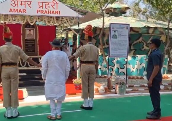 Amit Shah Visits Forward Post Along International Border In J&K’s Kathua