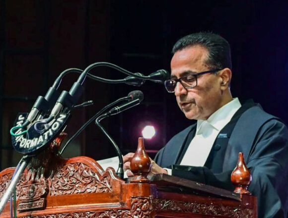 Justice Arun Palli Takes Oath As 38th Chief Justice Of J&K And Ladakh High Court