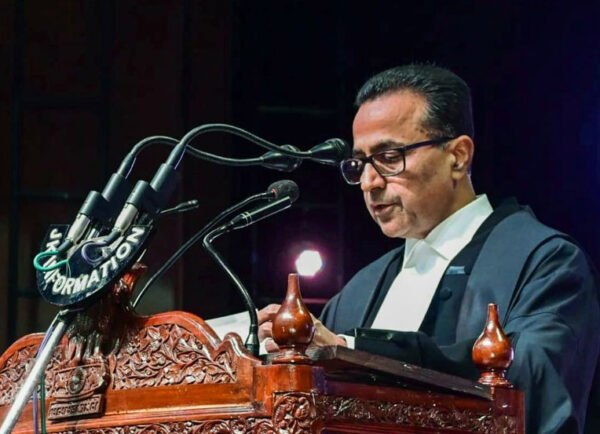 CJI-JAMMU-AND-KASHMIR Justice Arun Palli Takes Oath As 38th Chief Justice Of J&K And Ladakh High Court