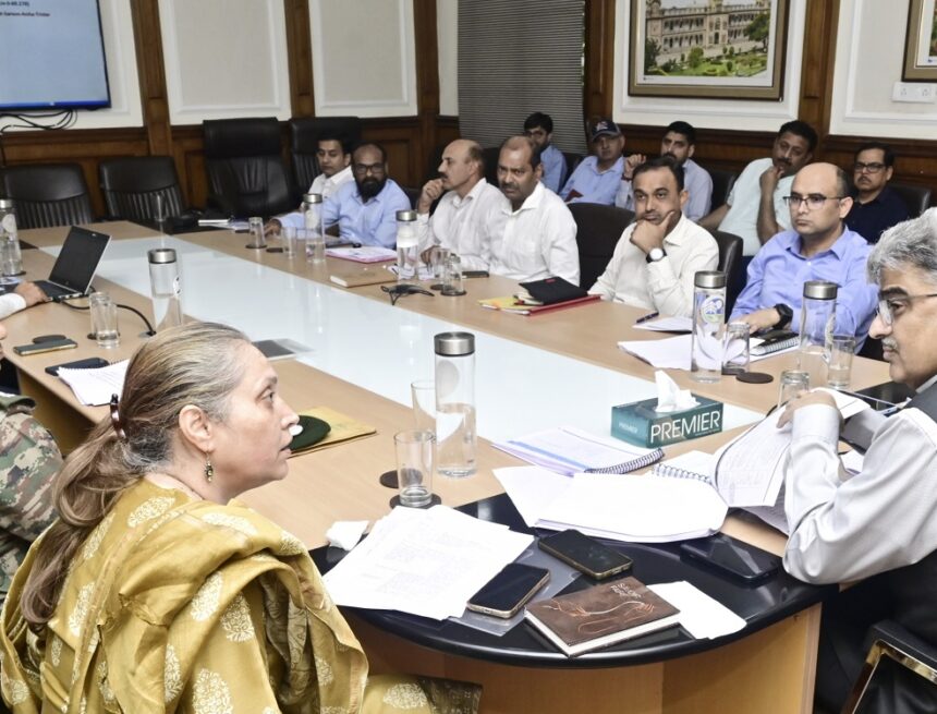 Chief Secretary asks for accelerated execution of National Highway Projects in J&K