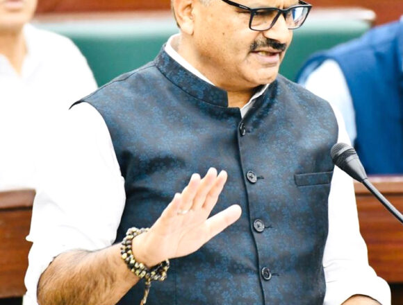 Javid Rana-02 Over 300 projects receive forest clearance in J&K