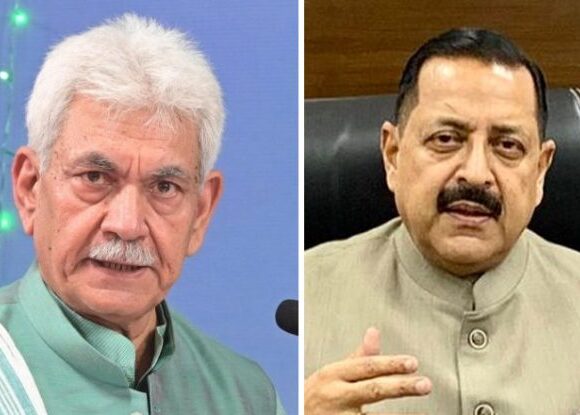 LG-and-Jitendra-696x415 LG Sinha, Union Minister Jitendra Pay Tributes To Soldier Martyred In Encounter In J&K Udhampur
