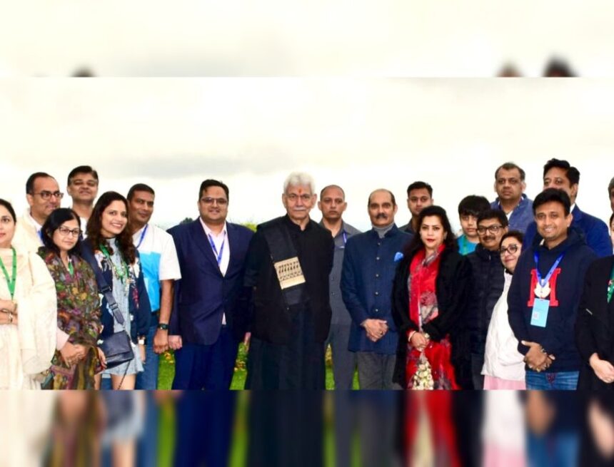 Lieutenant-Governor-Shri-Manoj-Sinha-interacted-with-members-of-YPO-Global-One-an-international-network-of-leaders-and-CEOs-in-business-in-Srinagar-1-1024x663 Our Aim Is To Achieve Faster, Sustainable And Inclusive Economic Growth: LG Sinha