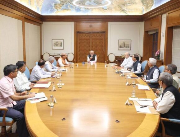 Pahalgam Terror Attack: PM Modi Chairs Cabinet Committee On Security Meeting