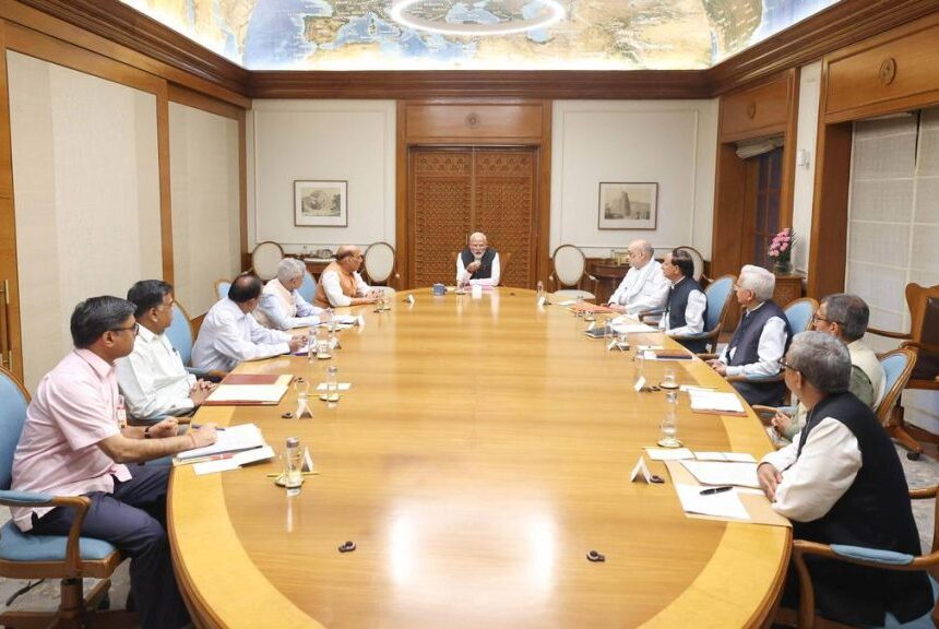 PM-MOD-1024x576 Pahalgam Terror Attack: PM Modi Chairs Cabinet Committee On Security Meeting