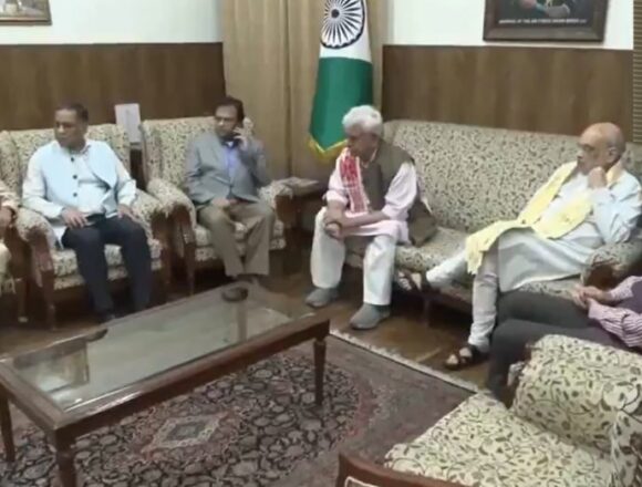 Amit Shah Reaches Srinagar, Briefed On Pahalgam Terror Attack