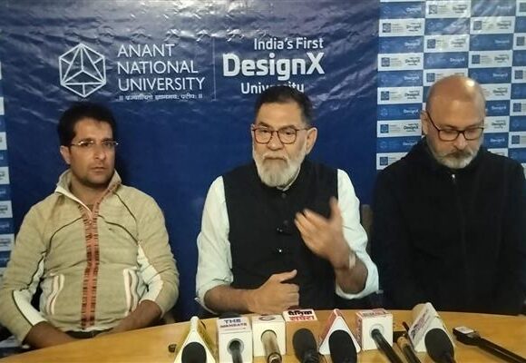 Dr Anunaya Chaubey, Provost, Anant National University, Creates Awareness About Design Thinking and Interdisciplinary Learning During Kashmir Visit