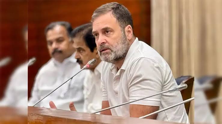 RAHUL GADHI Opposition stands with Govt on terror response: Rahul Gandhi in Srinagar
