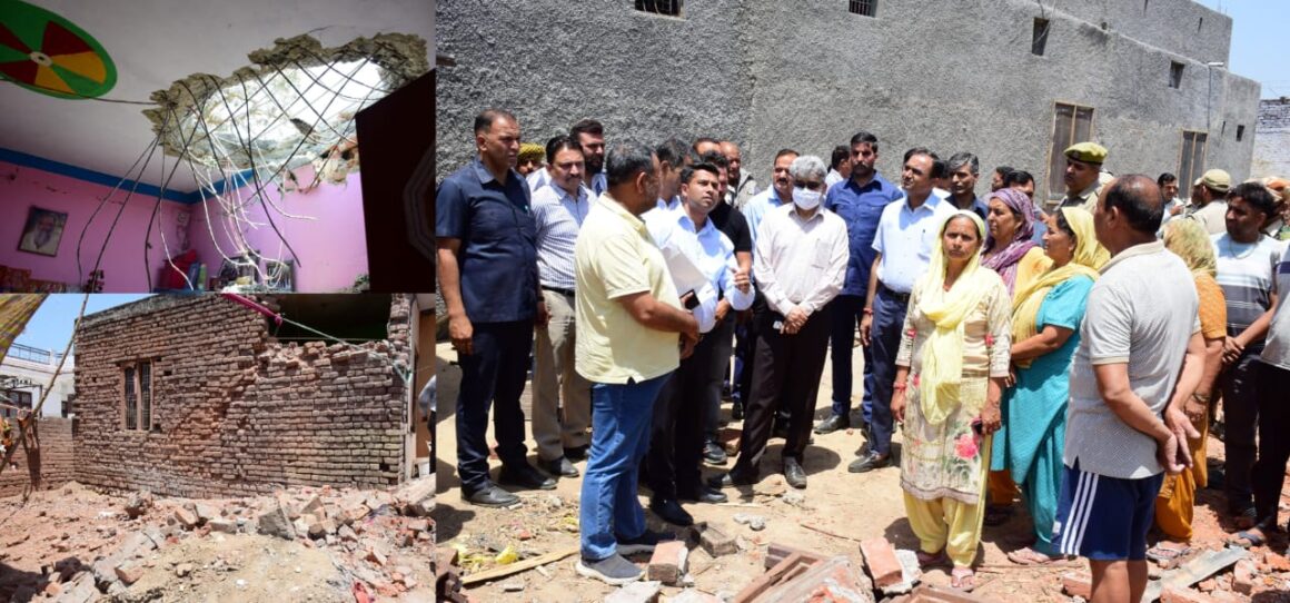 CS takes stock of relief efforts in Jammu’s border areas post shelling
