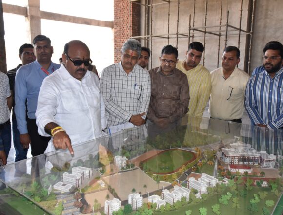 Dy CM inspects development works in GMC Udhampur, Bailey