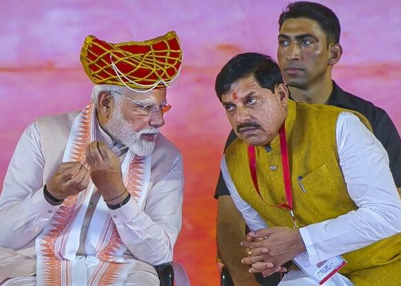 PTI05_31_2025_000103B-696x415 PM Modi Takes Part In Bhopal Event On 300th Birth Anniversary Of Ahilyabai Holkar, Launches Projects