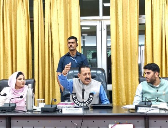 Dr Jitendra Issues Directions For Survey Of Ramban’s Landslide Prone Areas