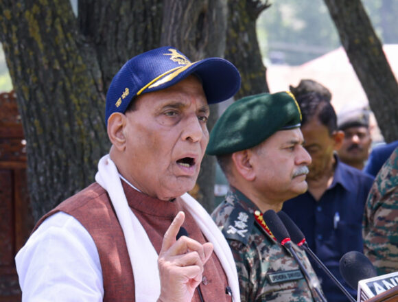 Pakistan’s Nuclear Weapons Should Be Brought Under IAEA Watch: Rajnath Singh