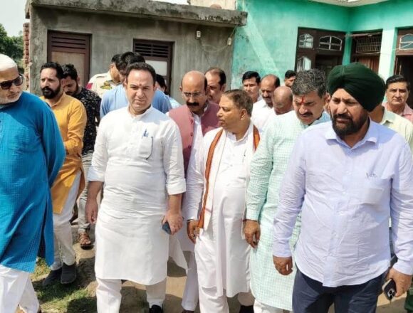 LoP Sharma continues to visit Pak shelling hit areas