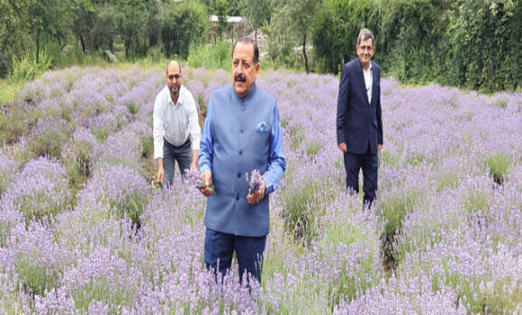 Lavender gave Bhaderwah national identity, role in India's growth story: Jitendra