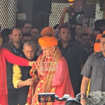 77 LG Sinha visits Mata Kheer Bhawani Temple on Jyeshtha Ashtami