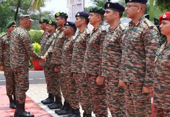 Northern Army Commander Reviews Operational Readiness Of Mathura-Based Strike One Corps