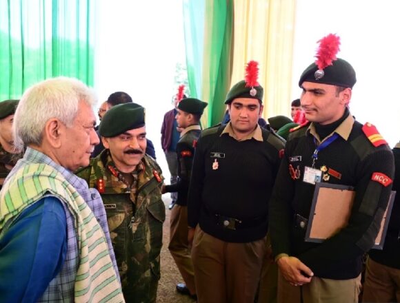 LG Sinha lauds NCC cadets from J&K, says their heroic efforts won many hearts during ‘Operation Sindoor’