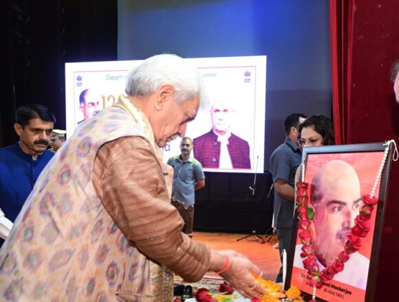 1-1-1-1024x820 LG Manoj Sinha Attends 125th Birth Anniversary Celebration Of Syama Prasad Mookerjee
