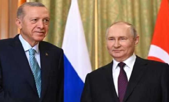 Erdogan, Putin discuss clashes, Israeli strikes in Syria
