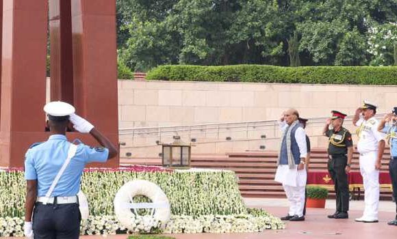 Timeless reminder of unwavering resolve of our forces: Rajnath on Kargil Vijay Diwas