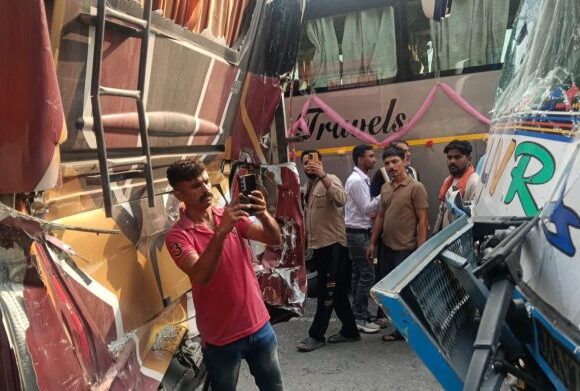 36 Amarnath Pilgrims Suffer Minor Injuries After 5 Buses Collide In J&K’s Ramban