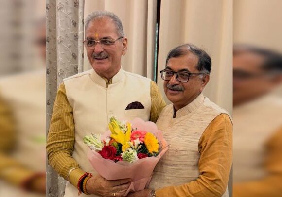 Kavinder-Gupta-1-696x406 Tarun Vijay Congratulates Kavindra Gupta, Hopes for Ladakh’s Growth