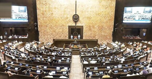Rajya Sabha Bids Farewell To 6 Retiring Members, P Wilson Re-Elected