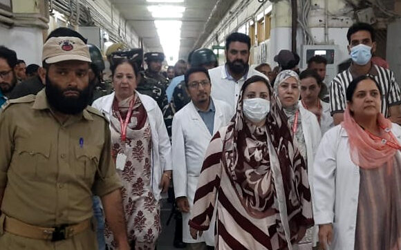 Sakina Health Minister Sakina Itoo condemns SMHS Hospital shutdown, urges doctors to prioritise patient care