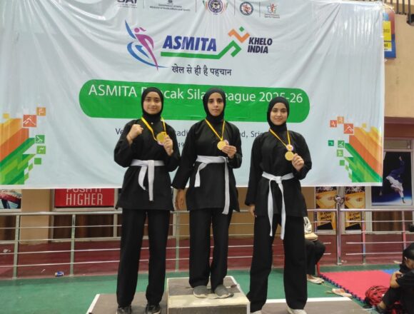 pencak silat Asmita Pencak Silat League 2025 Concludes in Srinagar with Over 500 Female Athletes