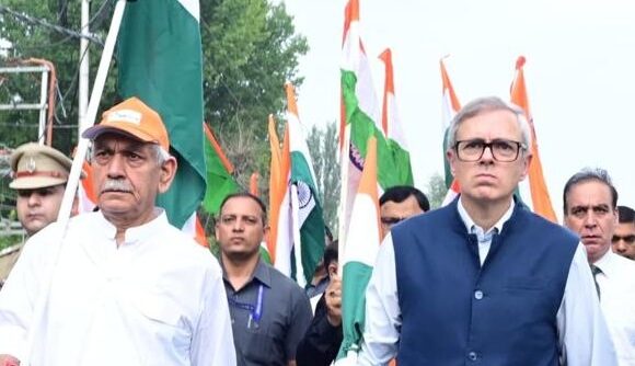 Tricolour our identity, we must uphold its honour: CM Omar at Tiranga Rally