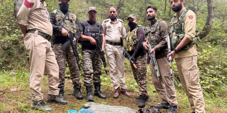 Arms-And-Ammunition-Recovered-During-Search-Op-In-North-Kashmirs-Kupwara-750x375 Arms And Ammunition Recovered During Search Op In North Kashmir’s Kupwara