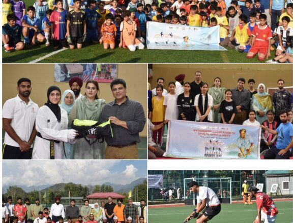 National Sports Day 2025 Celebrations across J&K-29 National Sports Day a reminder of discipline, unity sports bring into our lives: Satish Sharma