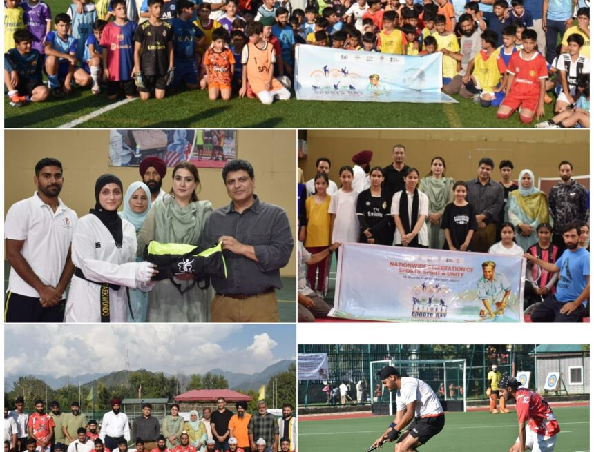 National Sports Day 2025 Celebrations across J&K-29 National Sports Day a reminder of discipline, unity sports bring into our lives: Satish Sharma
