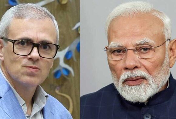 CM Omar Abdullah Briefs PM Modi On Situation In Rain-Hit Jammu