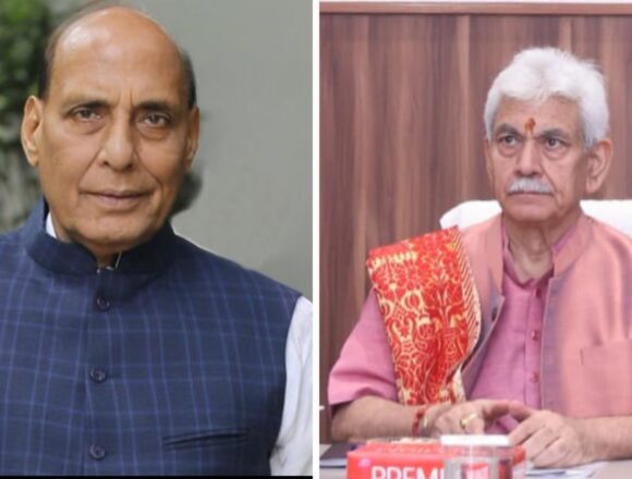 Rajnath Singh arriving shortly, if weather permits will visit cloudburst hit Chasoti village: LG Sinha