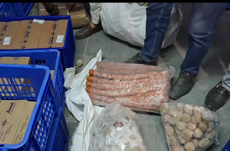 Cops Crack Down On Sale Of Rotten Meat In Srinagar; 6 Cases Registered